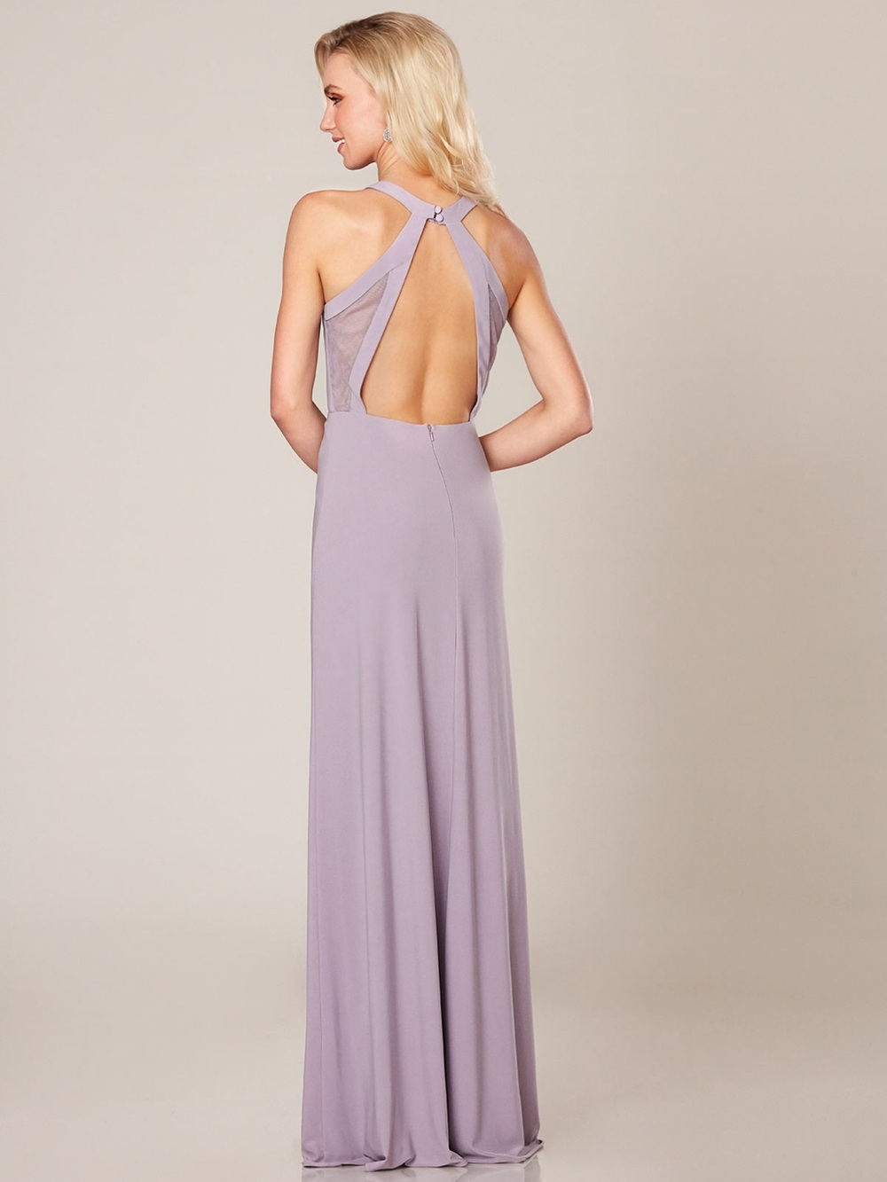 Halter Open-Back Maxi Dress - Women